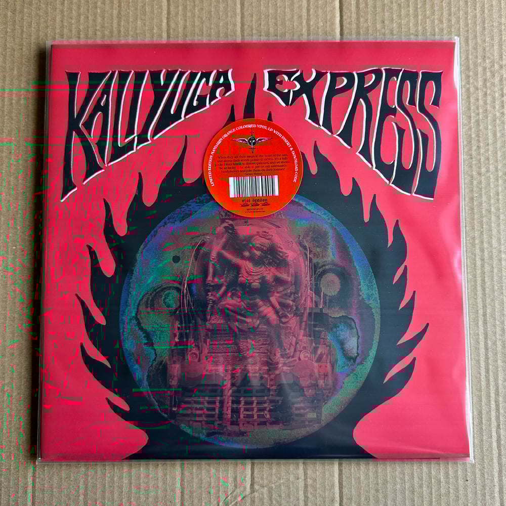 KALIYUGA EXPRESS 'Warriors & Masters' Mandarin Orange Vinyl LP
