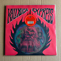 Image 2 of KALIYUGA EXPRESS 'Warriors & Masters' Mandarin Orange Vinyl LP
