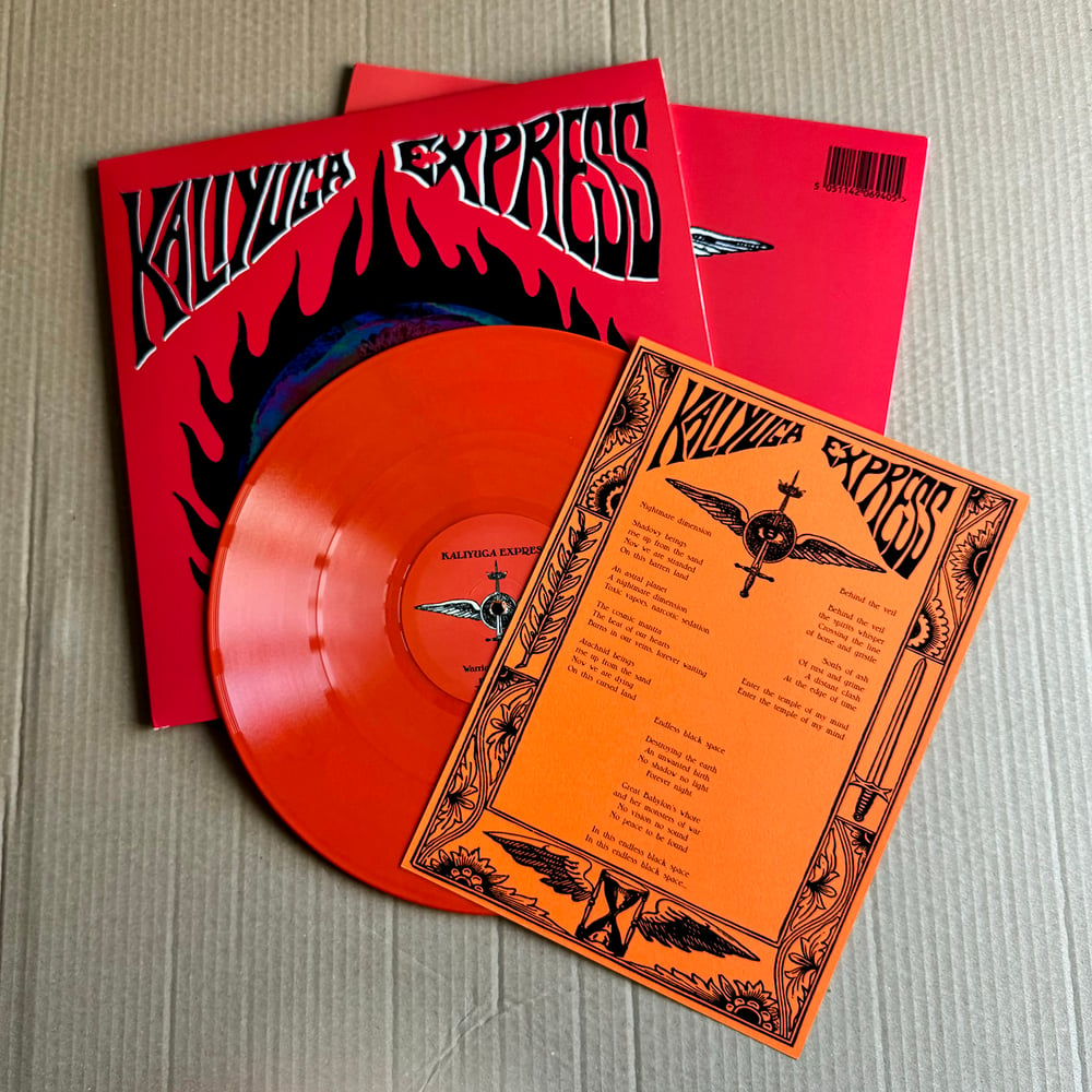 KALIYUGA EXPRESS 'Warriors & Masters' Mandarin Orange Vinyl LP