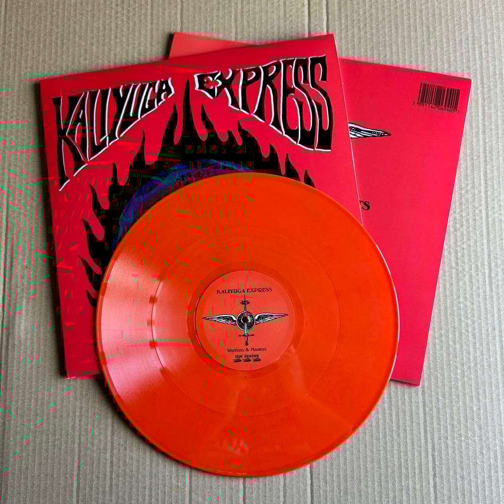 KALIYUGA EXPRESS 'Warriors & Masters' Mandarin Orange Vinyl LP