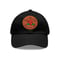 Image of Rose Leather Patch Cap