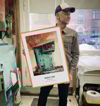 Image 1 of Art poster / "Islands Brygge – Malerdrømme og tankestreger – Brohuset"