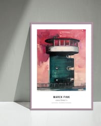 Image 6 of Art poster / "Christianshavn – Malerdrømme og tankestreger – Brotårnet"