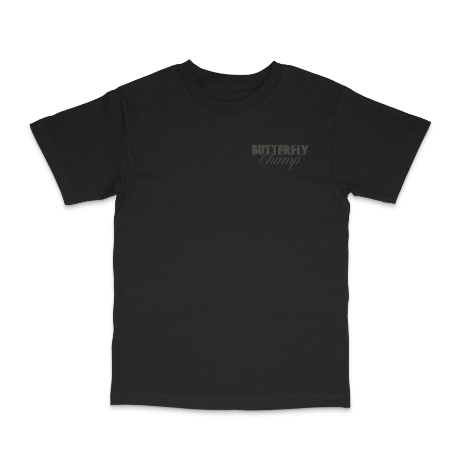 Image of (Left Chest) New Butterfly Champ Logo Tee