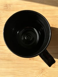 Image 4 of black, white and gray coffee mug