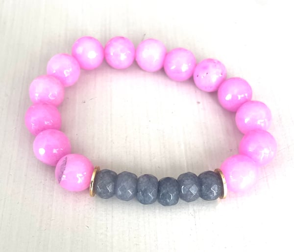 Image of Orchid Charm Bracelets