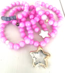 Image 2 of Orchid Charm Bracelets