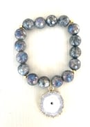 Image 4 of Labradorite Stalactite Charm Bracelet