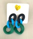 Image 1 of Acrylic Link Earrings