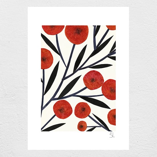 Image of Poppies Print