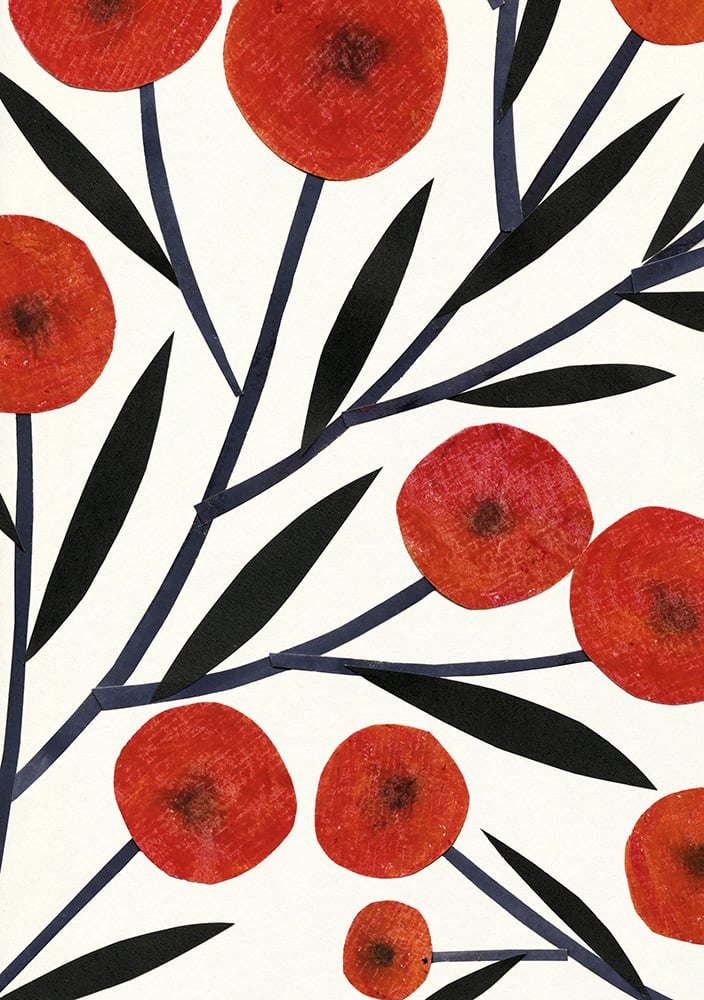 Image of Poppies Print