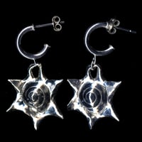 Metal Umbonium Earrings