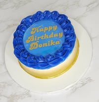 6" Jamaican Black Fruit Cake "Rum Cake"