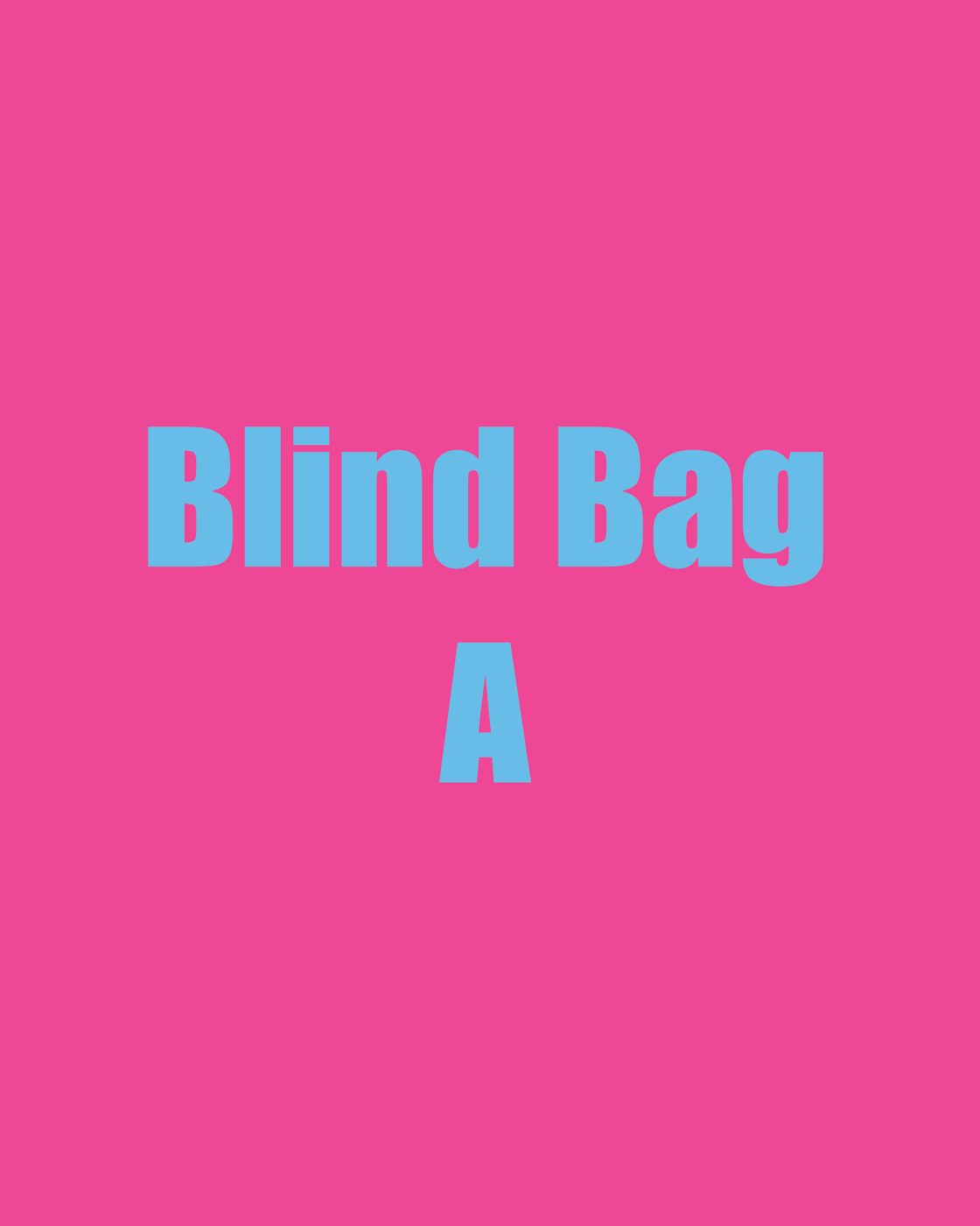 Image of Blind Bags A