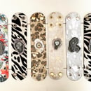 Image 1 of Stalactite Leather Cuff Bracelet