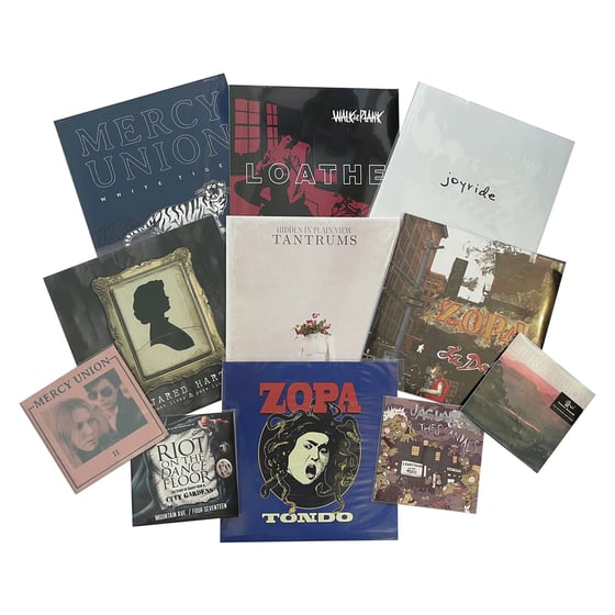 Image of “CRUSH ME WITH RECORDS” Bundle