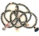 Image 1 of Pyrite Tassel Bracelet