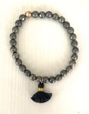 Image 4 of Pyrite Tassel Bracelet