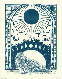 Image 5 of Dove Sun Moon Print