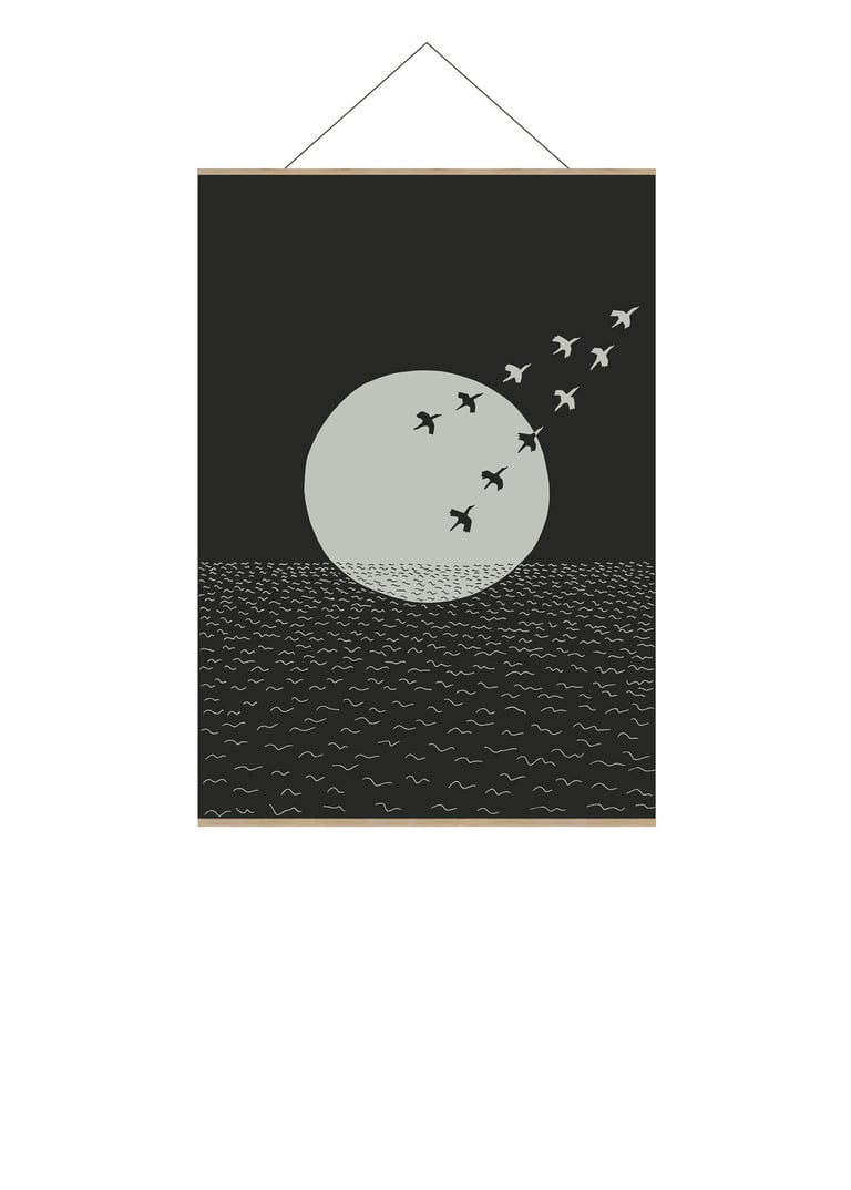 Fuga novena - silkscreen