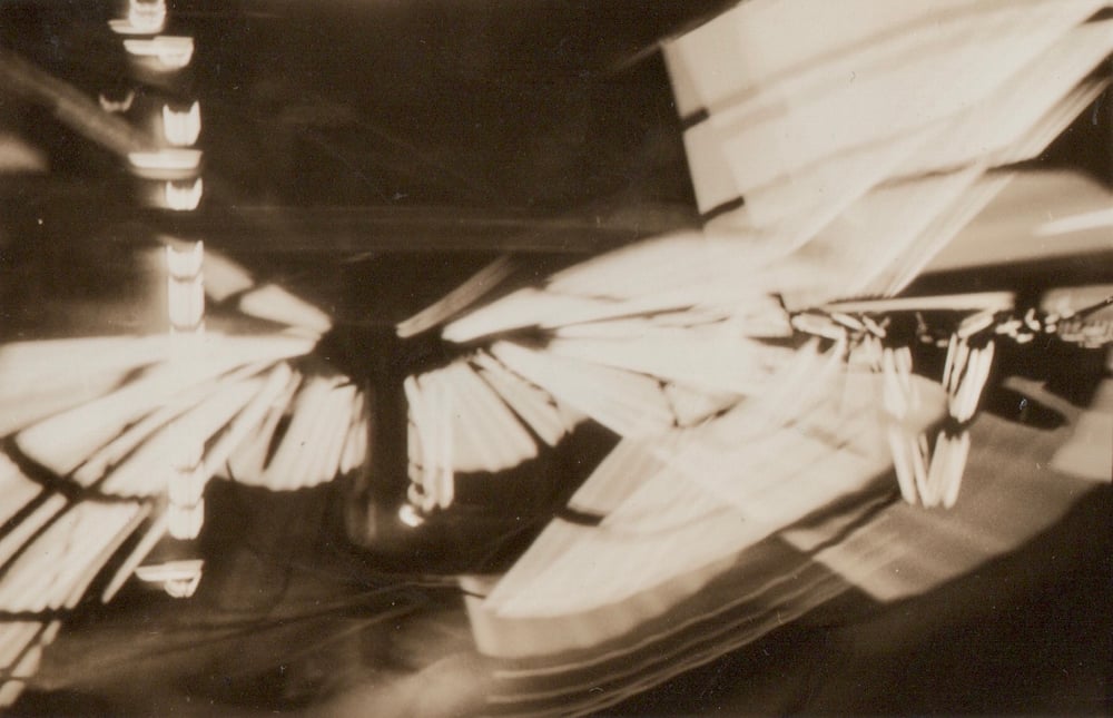 Image of Anonyme: abstract night photograph, Japan ca. 1930s
