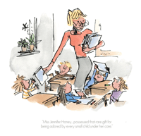 Image 1 of Roald Dahl and Quentin Blake "Miss Jennifer Honey"