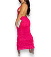 Fly Me Out Dress Hot Pink