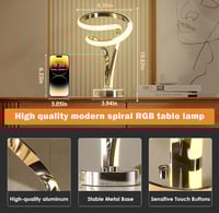 Image 3 of Spiral Trophy Design (Silver)