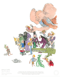Image 1 of Roald Dahl and Quentin Blake "40th Anniversary"