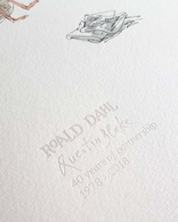 Image 2 of Roald Dahl and Quentin Blake "40th Anniversary"