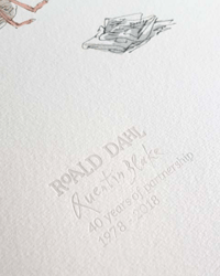 Image 2 of Roald Dahl and Quentin Blake "40th Anniversary"