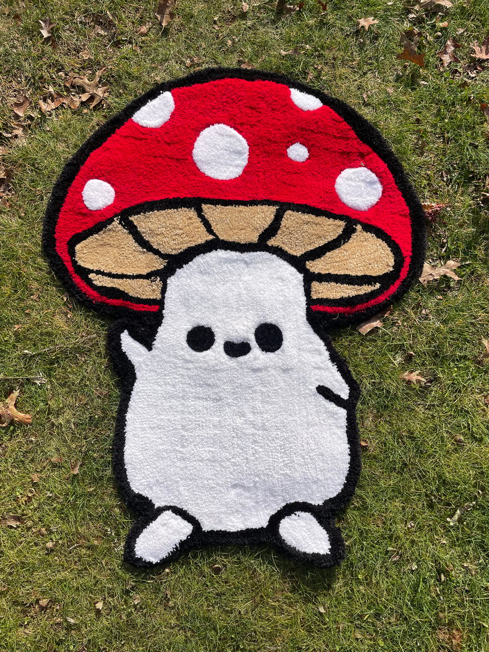 Image of WEIRD MUSHROOM GUY (3X2.5FT)