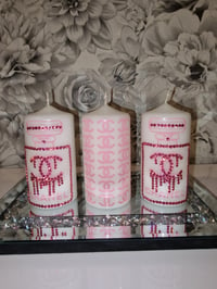 Image 2 of BABY PINK COCO CANDLE SET 