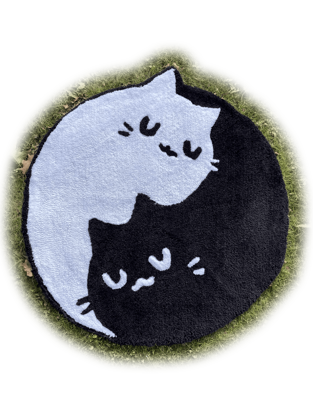 Image of CAT YIN & YANG (3X3FT)