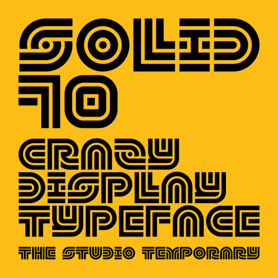Image of SOLID 70 Typeface