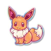 Eevee Holographic Sticker