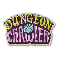 Dungeon Crawler Holographic Sticker