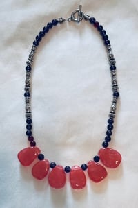 Handmade Cherry Quartz Beaded Necklace