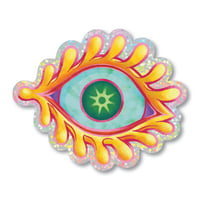 Light Dragon's Eye Holographic Sticker