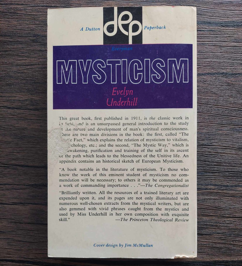 Mysticism, by Evelyn Underhill