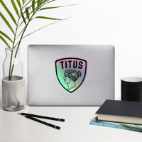 Image 5 of Titus Shield Gladiator Holographic Stickers
