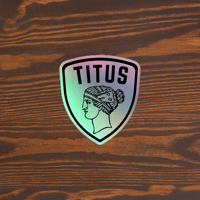 Image 4 of Titus Shield Gladiator Holographic Stickers
