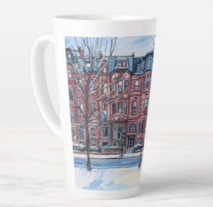 Image of Boston In Winter Mug