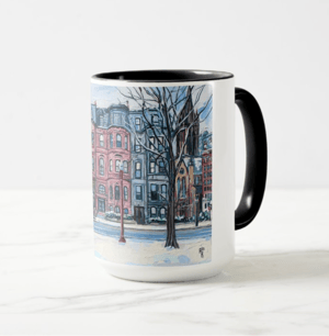 Image of Boston In Winter Mug