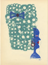 Big Hair Monoprint 4