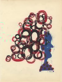 BIg Hair Monoprint 7