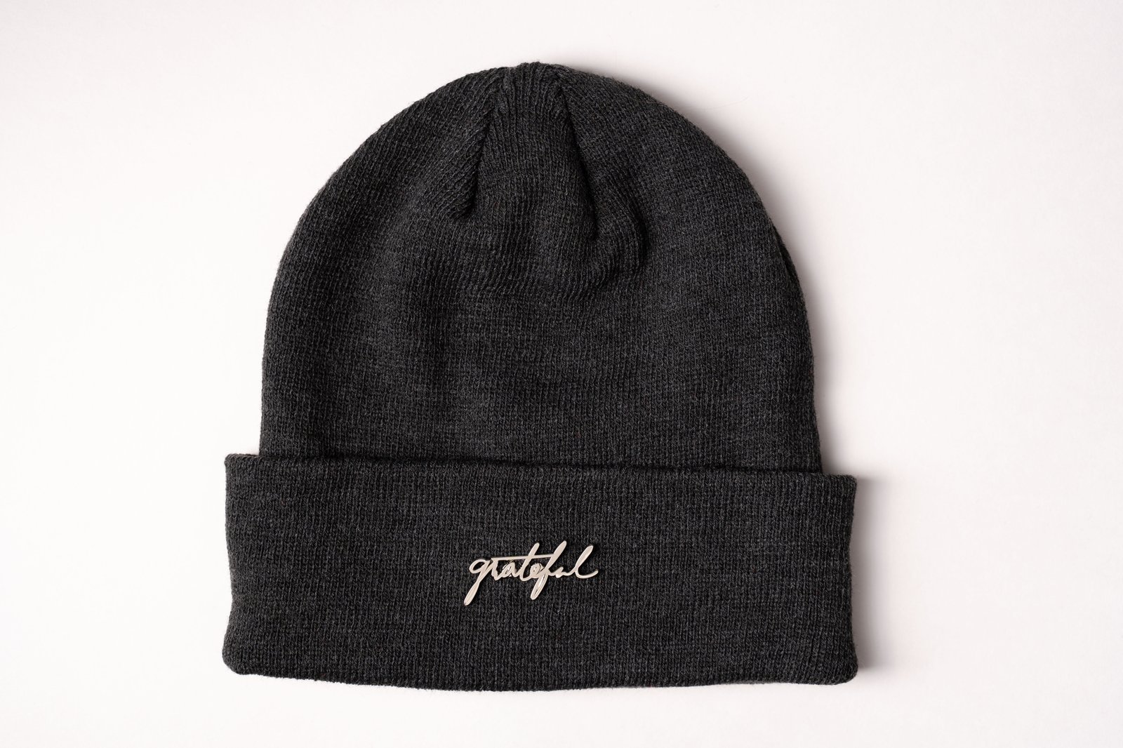 Grateful Pin Beanie // Charcoal Grey | FIT/PAK