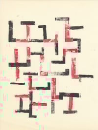 Abstract Monoprint 4