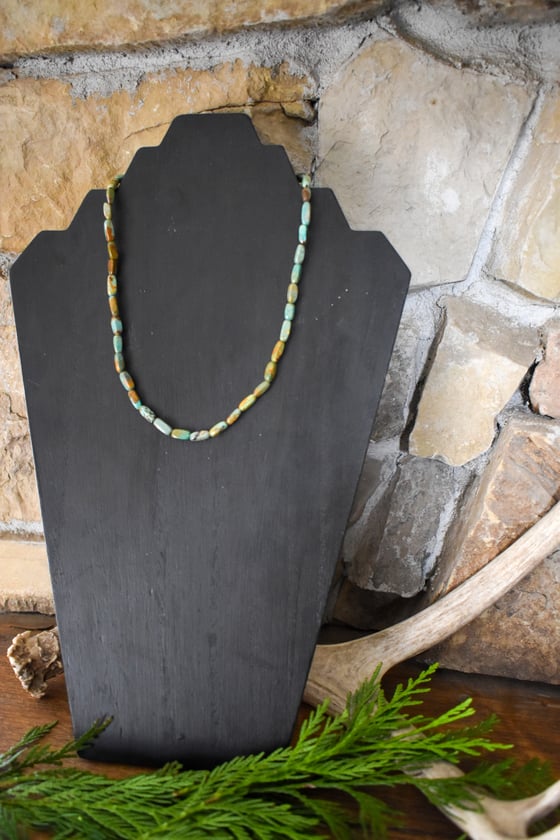 Image of Everyday Green Turquoise Necklace 