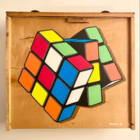 Image 1 of Rubik’s Cube on Drawer